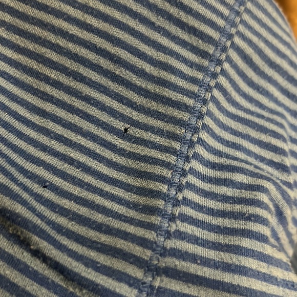 Columbia Omniwick Omnishade Hoodie L blue flaw tiny hole pilling 87 - Picture 11 of 12